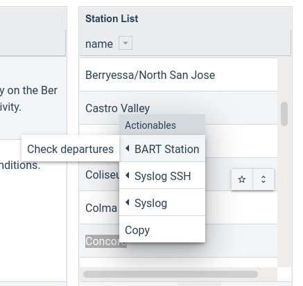 bart-actionable