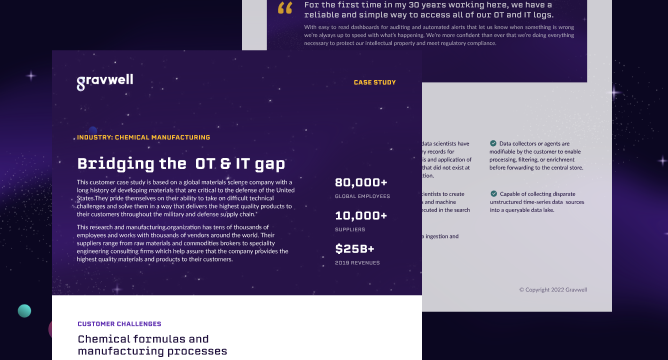 Bridging the  OT & IT gap