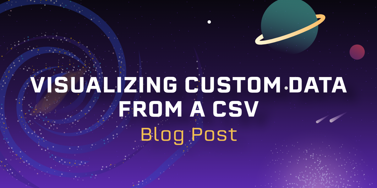 Visualizing Custom Data from a CSV
